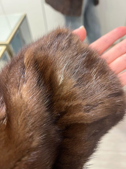 Haina din blana naturala de vizon /nurca