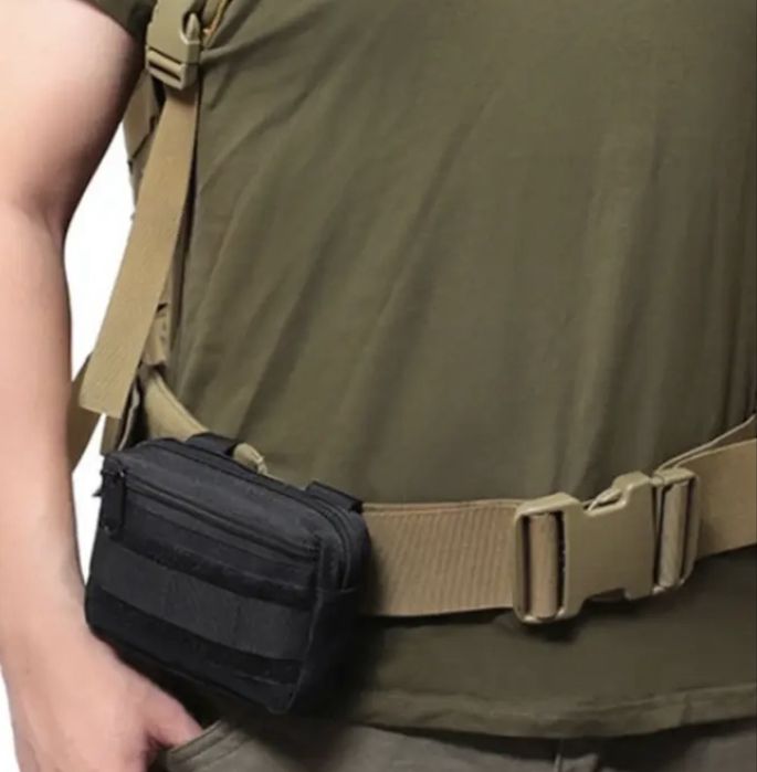 Тактическа мини чанта за кръст - модул за колан