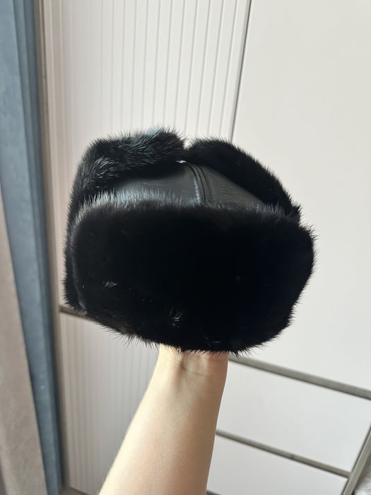 Шапка норковая мужская