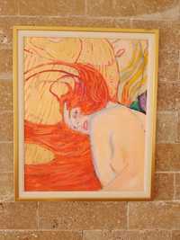 Peștișorul Auriu ,reproducere Gustav Klimt