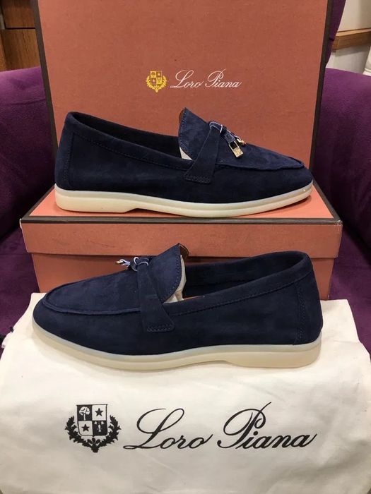 Vand Mocasini noi Loro Piana de barbati 42 Full Box