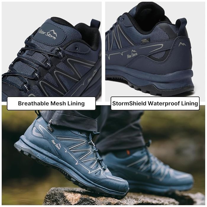 Peter Storm (Англия) мембранные лёгкие трекинговые кроссовки