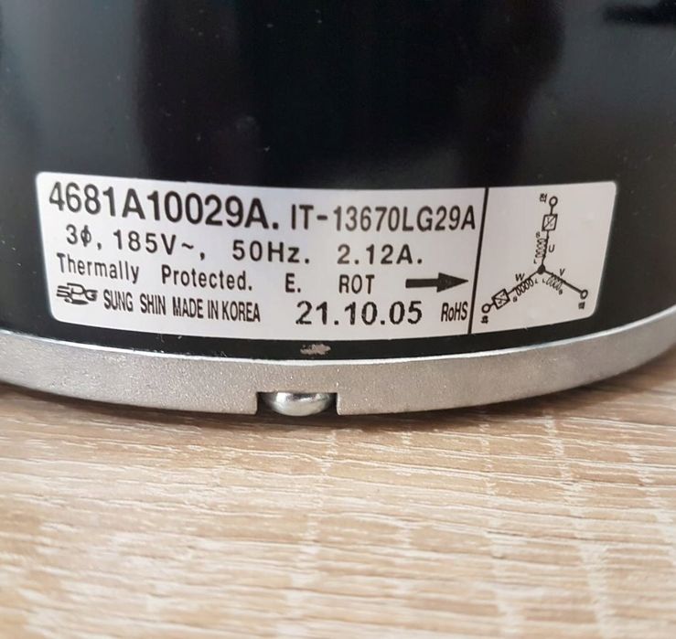 MOTOR VENTILATOR EXTERIOR LG AER conditionat - seria arun/arub