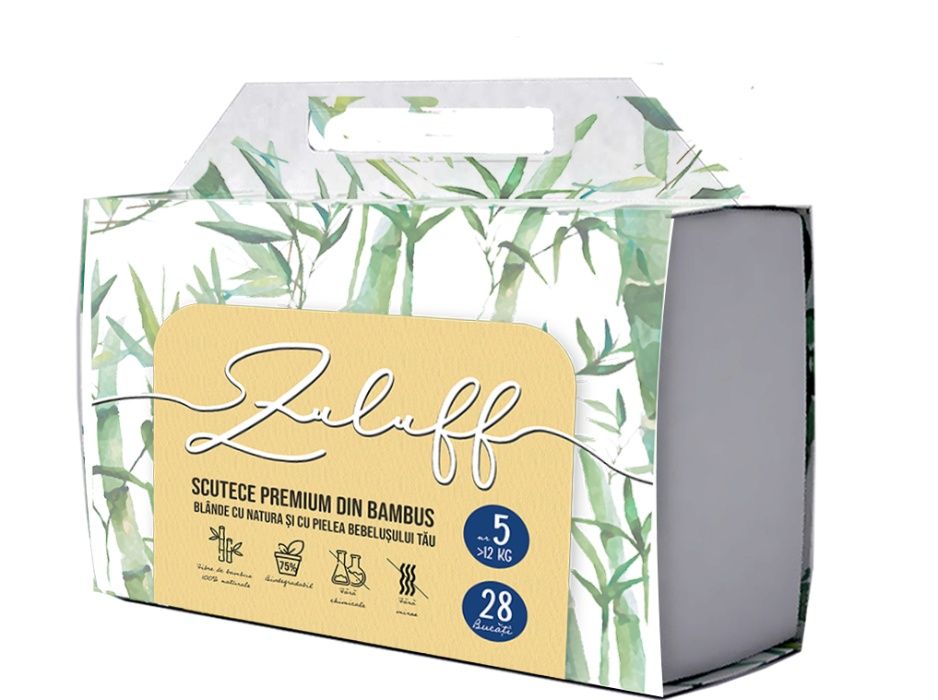 Zuluff Scutece premium din bambus