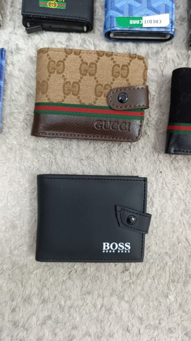 Нов мъжки портфейл портмоне boss, Louis Vuitton armani