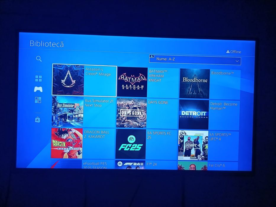 PlayStation 4/PS4 Slim 2TB Modat (60 cele mai Noi Jocuri)