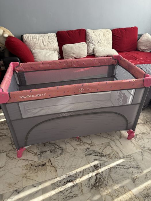 Бебешка кошара Lorelli с матрак на 2 нива