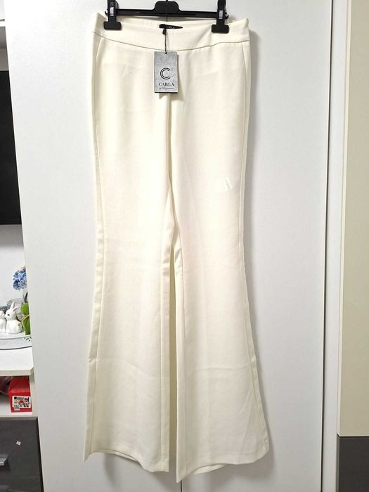 Pantaloni evazati de dama marimea 38