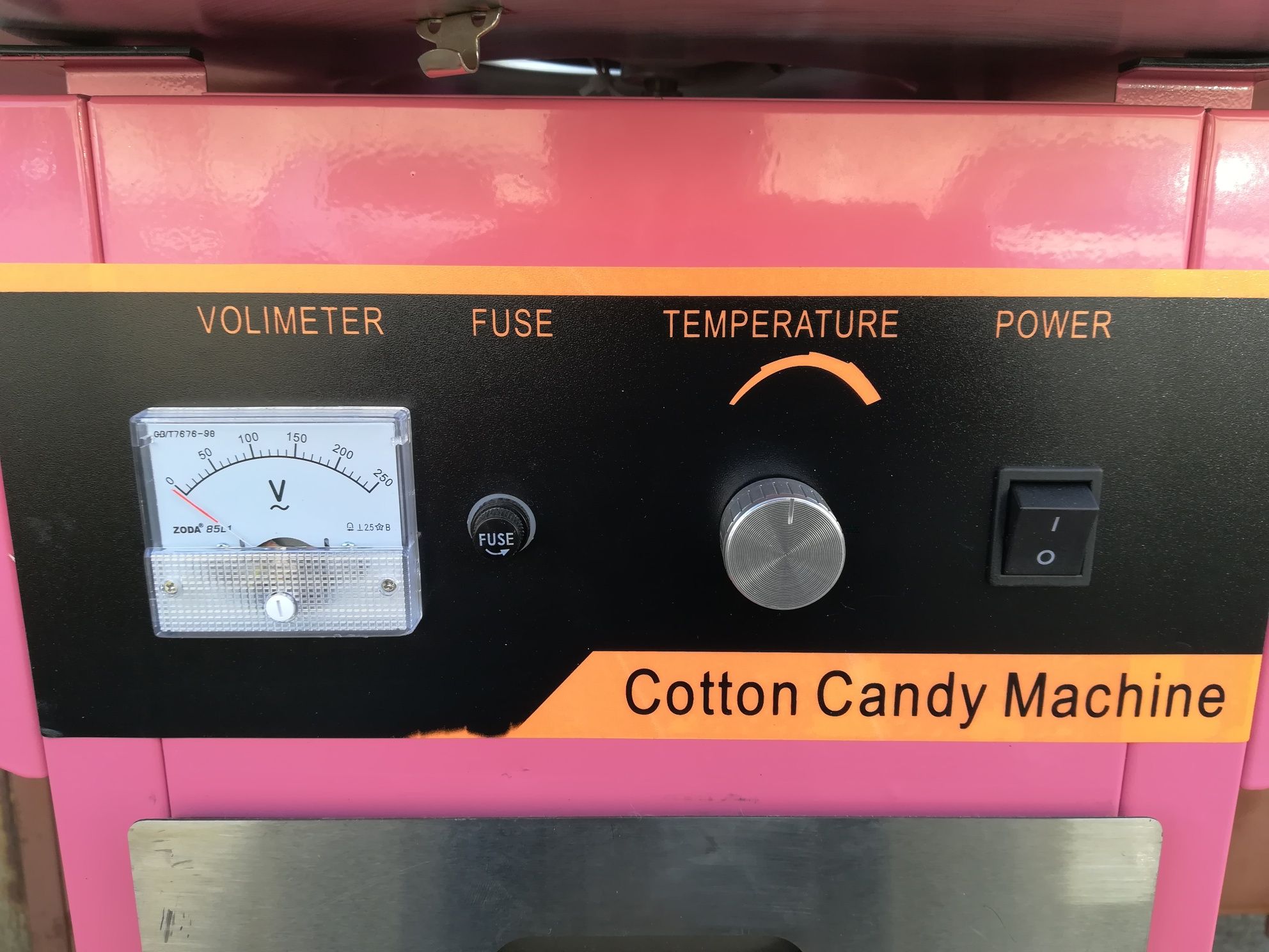Машина за захарен памук  на газ или ток