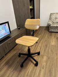 Scaun birou lemn Slim/Rotativ Ca Nou Office Wood