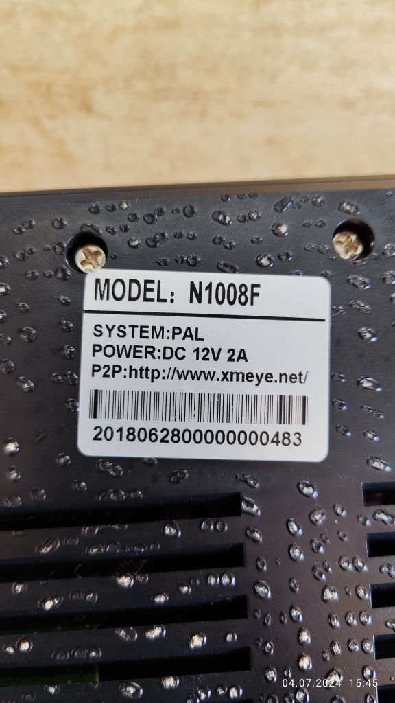 8 канален NVR - Network Video Recorder + WD HDD 1 TB, Видео наблюдение