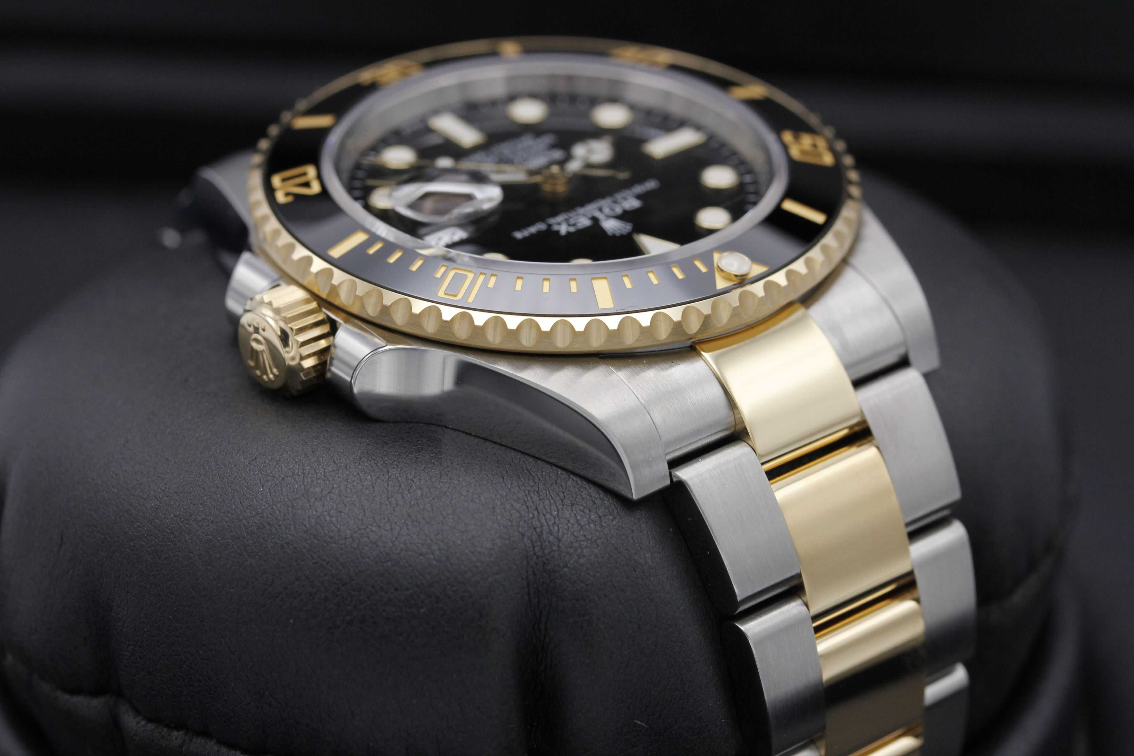 Rolex Submariner AUTOMATIC Gold-Silver Black Luxury Edition New