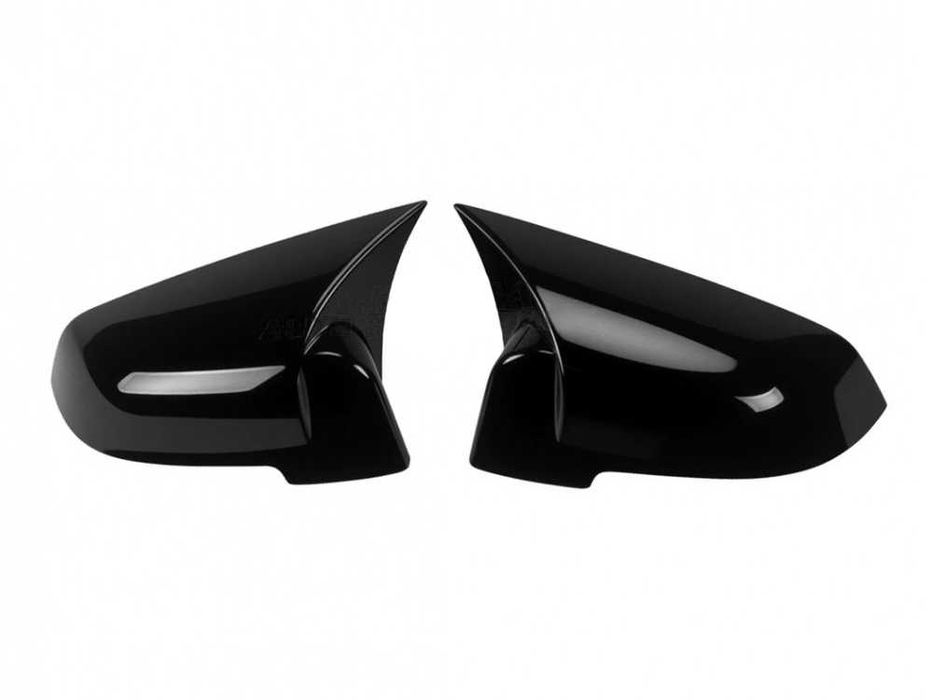 Капаци за огледало Batman / черен лак BMW F10 / БМВ Ф10 с щипки