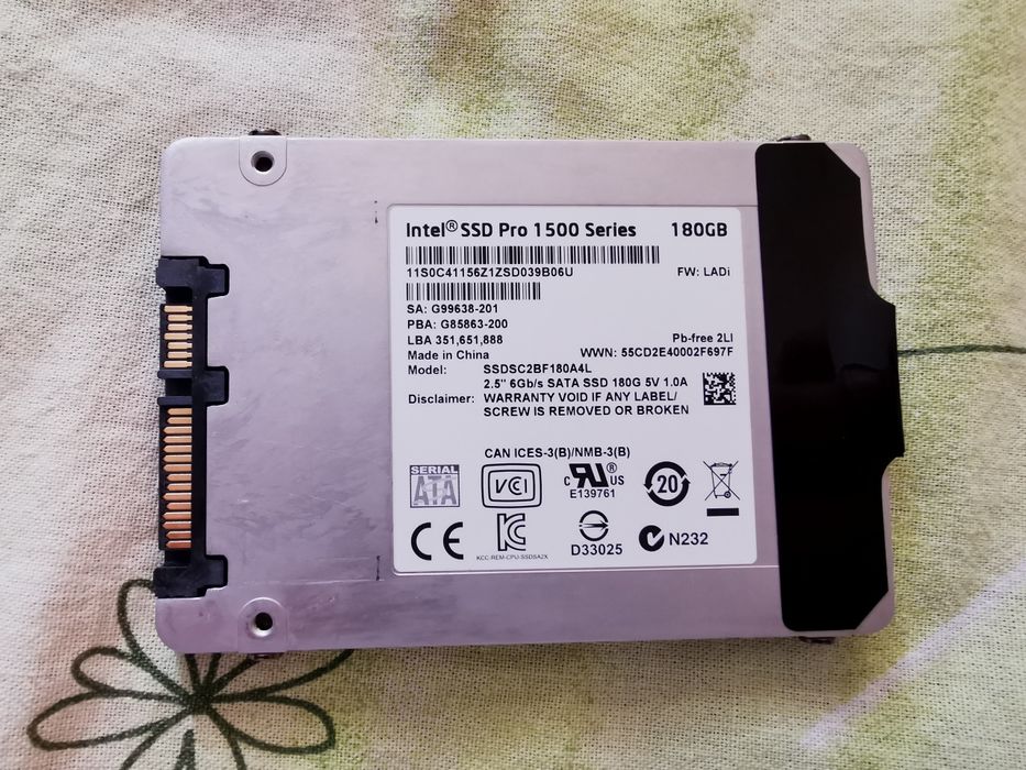 Intel SSD Pro 1500 Series