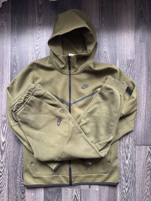 Nike tech fleece Olive Green Комплект