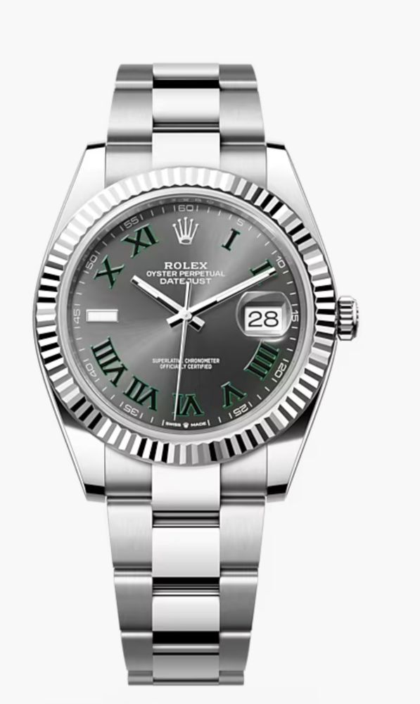 Rolex Datejust 41 mm wimbledon nou