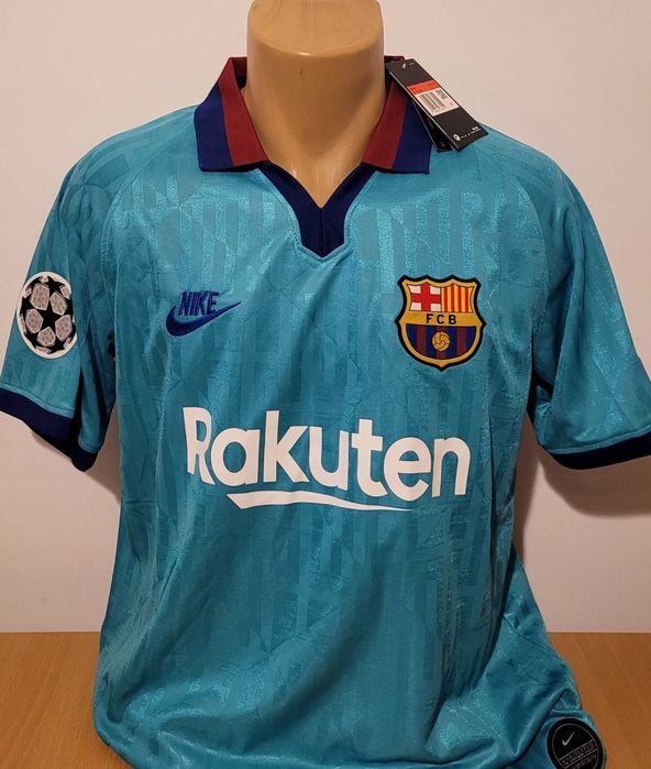 Tricou nike Barcelona- Messi nou turcoaz