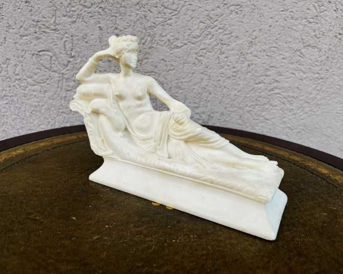 Superba statueta neoclasică-Paolina Bonaparte-Franta