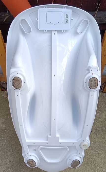 Cădiță pt bebeluși cu cantar și termometru incorporate