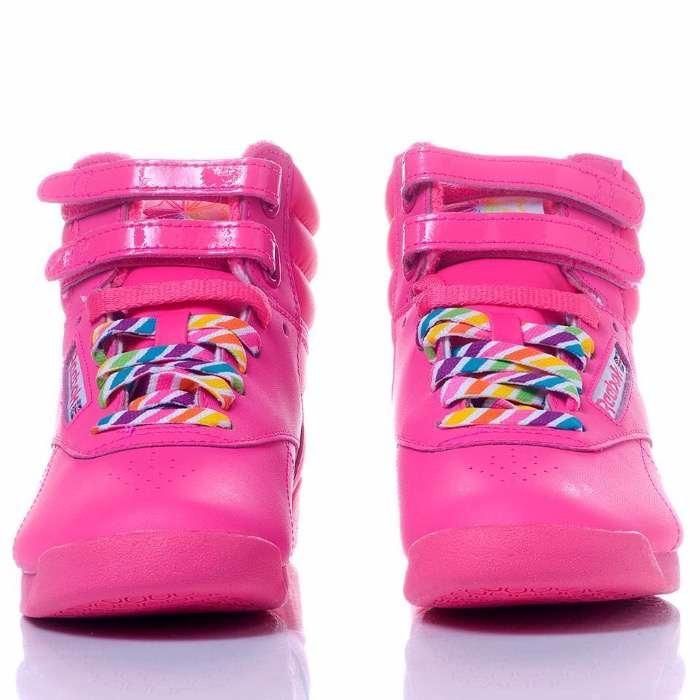 Adidasi Reebok Freestyle HIGH "REIGN-BOW" ORIGINALI, Noi in Cutie !