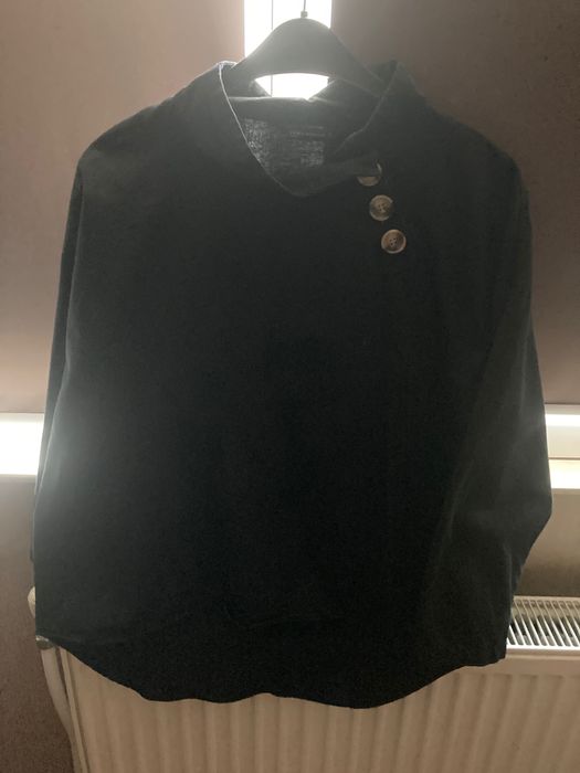 Дамска ленена риза на ZARA XL в черно