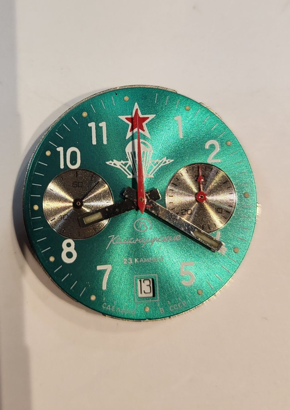 Mecanism Chronograph Vostok Komandirskie Cal. 3133 NEW OLD STOCK