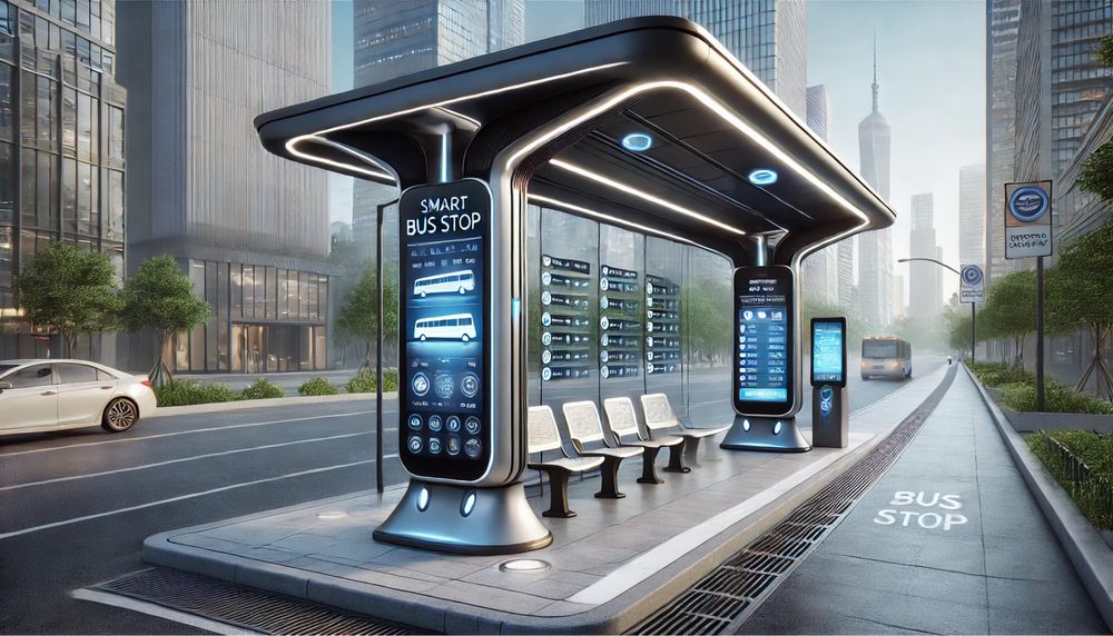 Stati autobuz smart / inteligente-proiectare/ finalizare /digitalizare