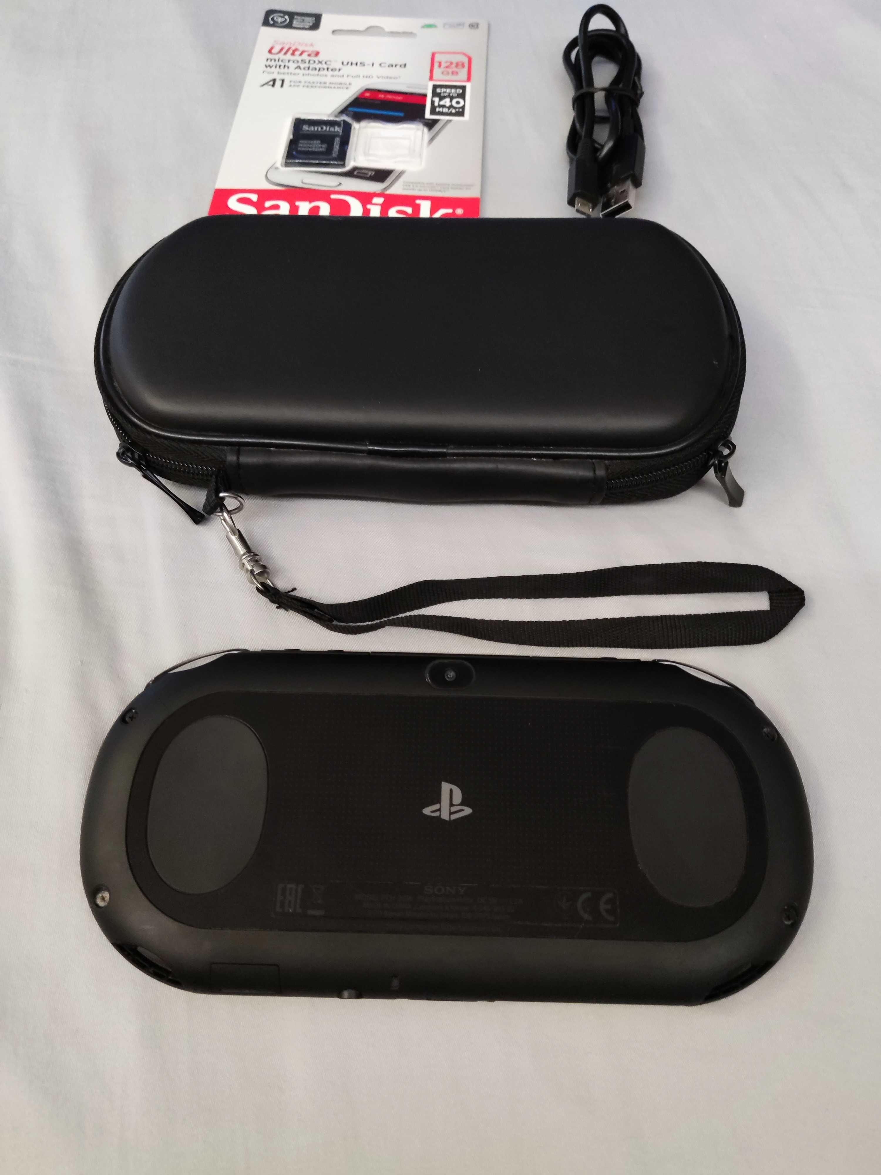 PS Vita PCH-2016 slim impecabil modat cu SanDisk Ultra 128gb