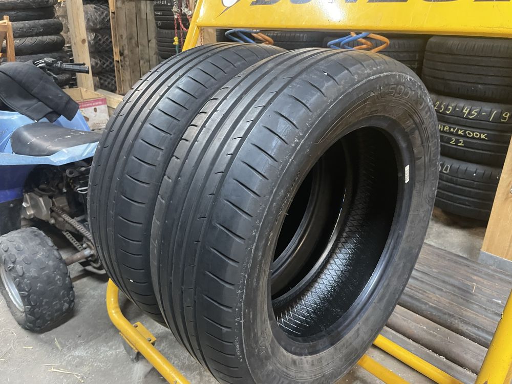 2бр. Dunlop Sport Blue Response 205/60/16, 6мм грайфер, ДОТ 2022