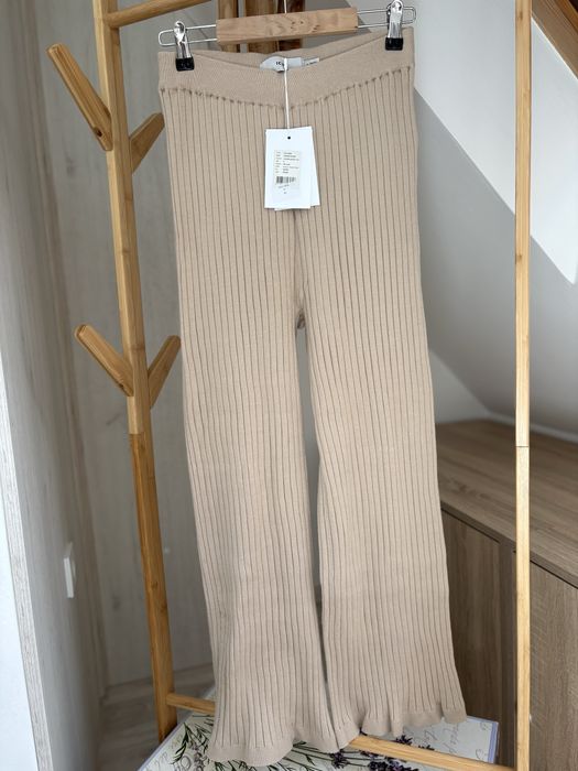 Carin Western Na-kd ICHI плетени панталони висока талия