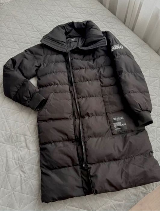 Мъжко черно зимно яке