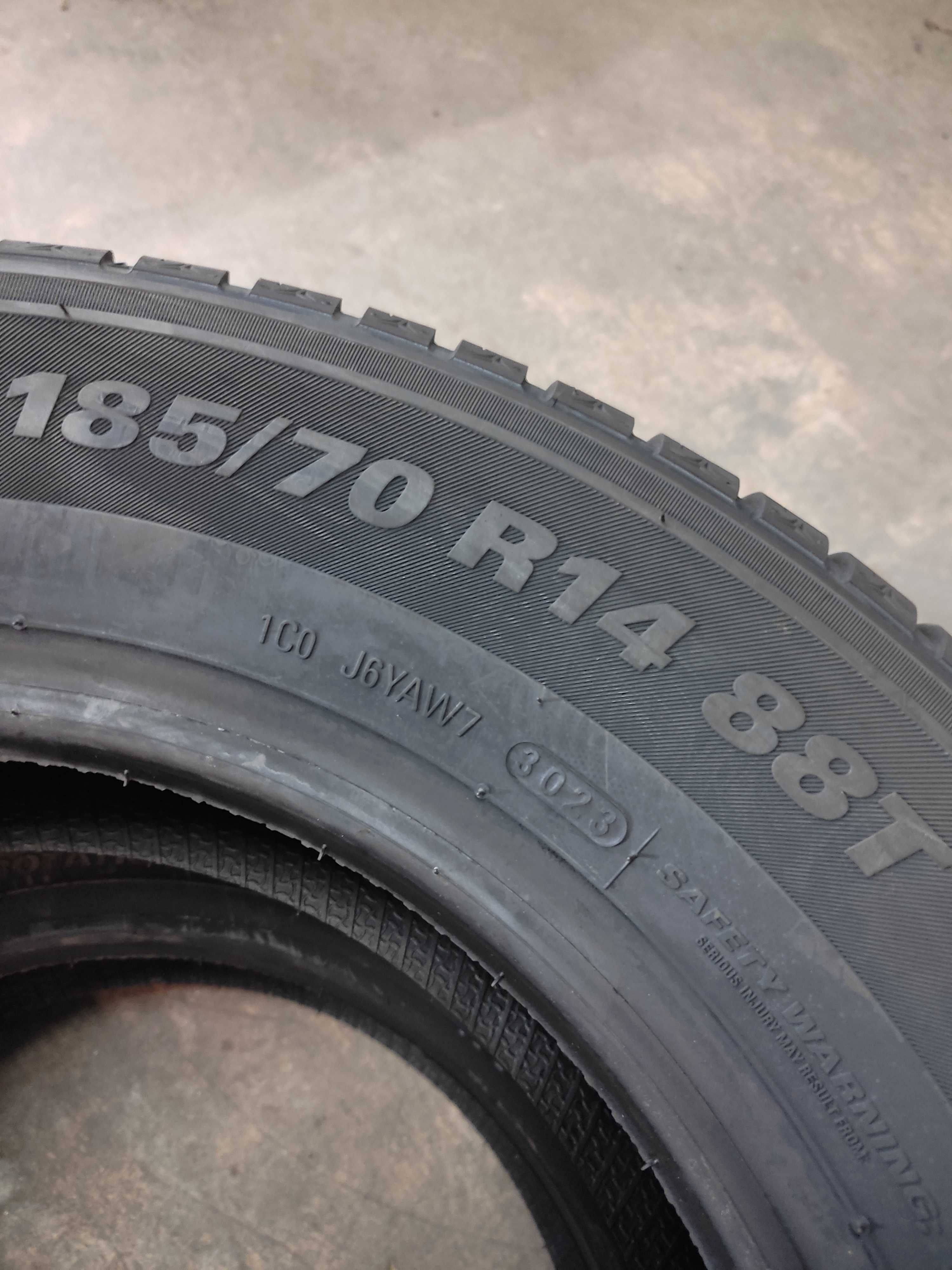 2 anvelope kumho 185/70/14 Iarna 2023
