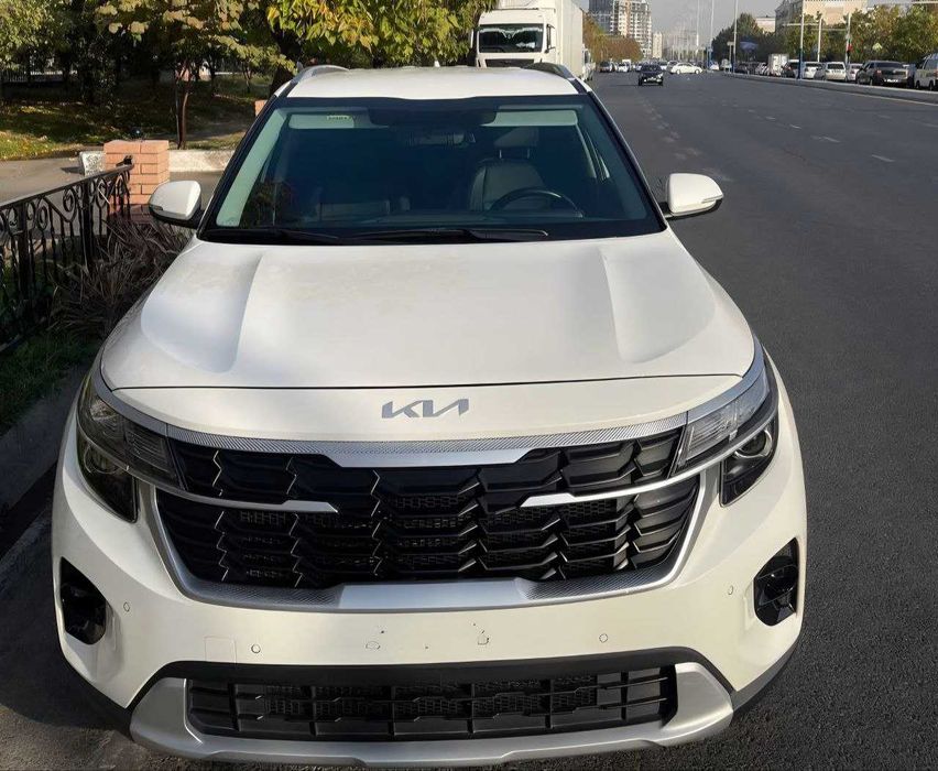 Kia Seltos Style 2л AT 23г Белый! 67 тыс км пробега! Чистая! Без люка!