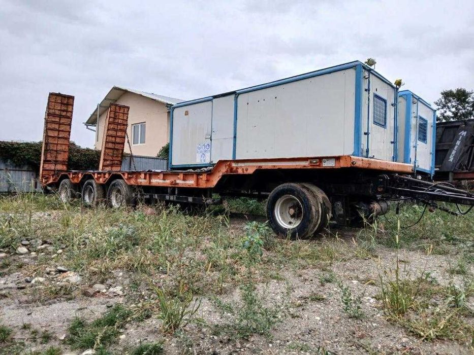 Trailer cu proțap 4 axe