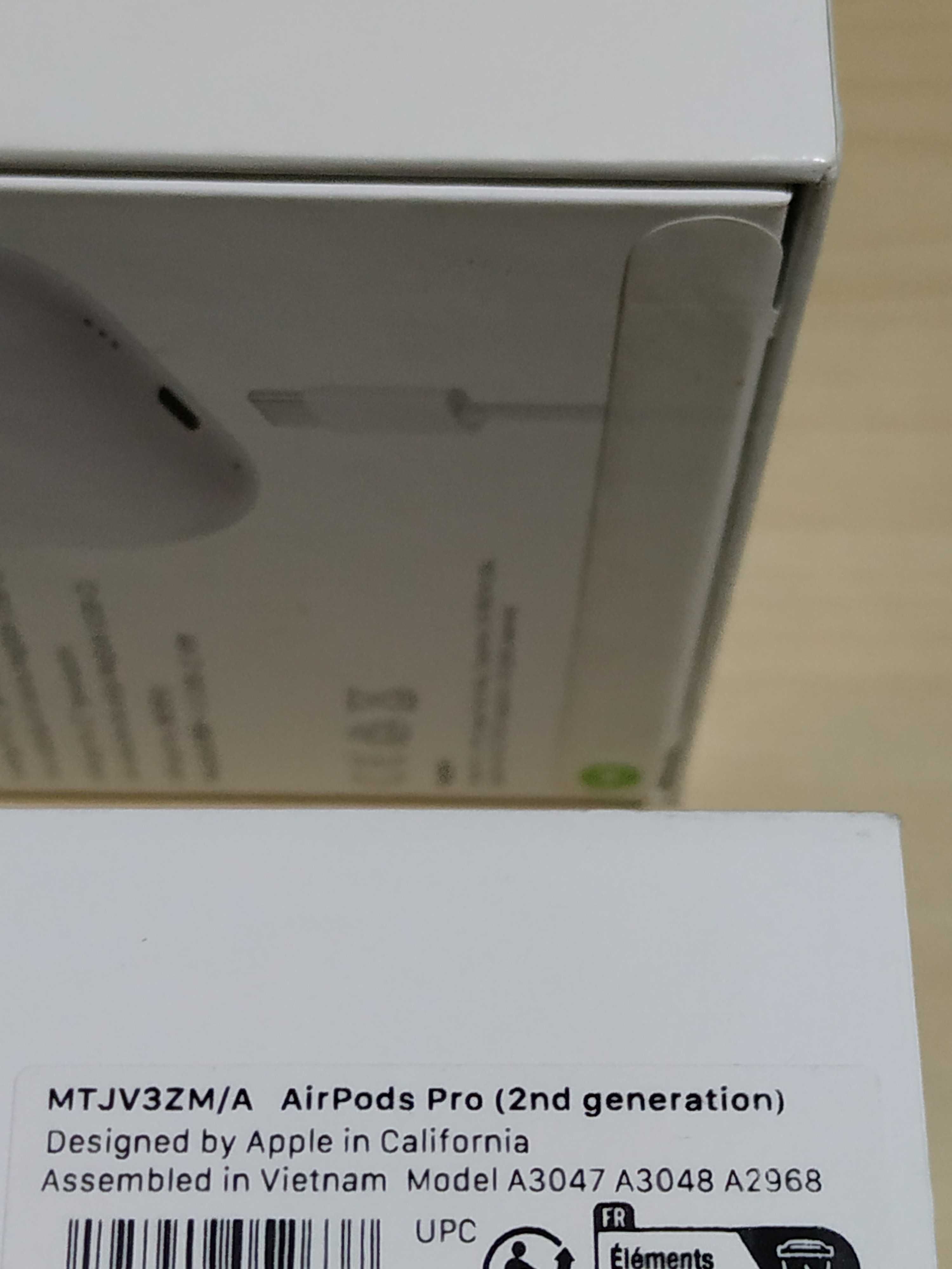 Apple Airpods Pro 2nd Gen A3047 A3048 A2968 Sigilate Autentice MTJV3ZM