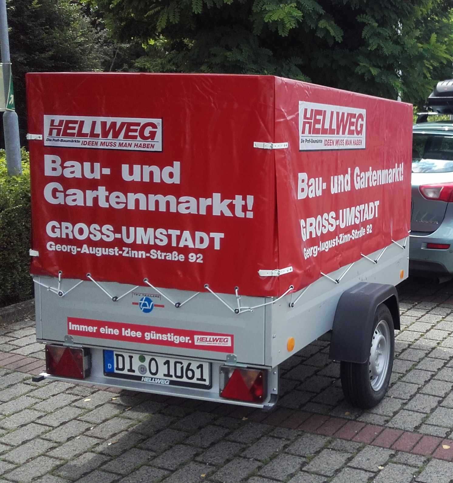 Ремарке туристическо и Hellweg ново