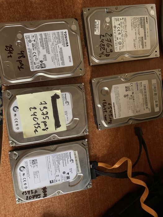 Продам Жесткие диски для ПК 1тб и 500гб