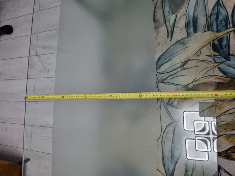 Masa de cafea cu blat din sticla securizata