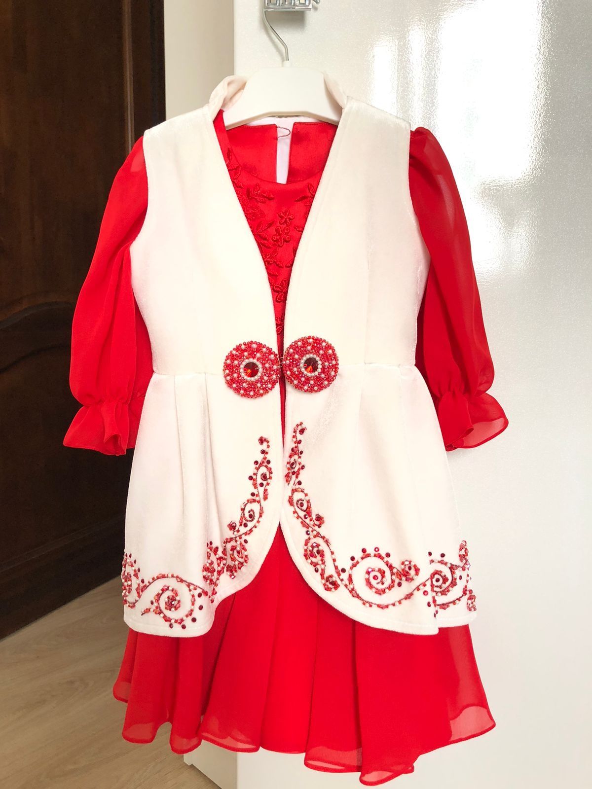 Казахский национ костюм для девочки от 1-3 годик
