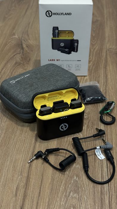 Петличка микрофон Hollyland Lark M1 DUO