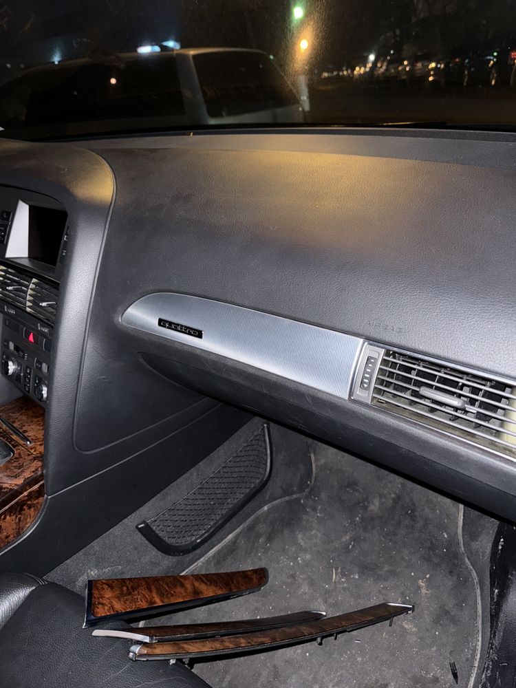 Интериорни алуминиеви лайстни Audi A6 C6 4F 2005-2011