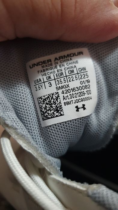 Pantofi sport golf 35.5, Under Armour