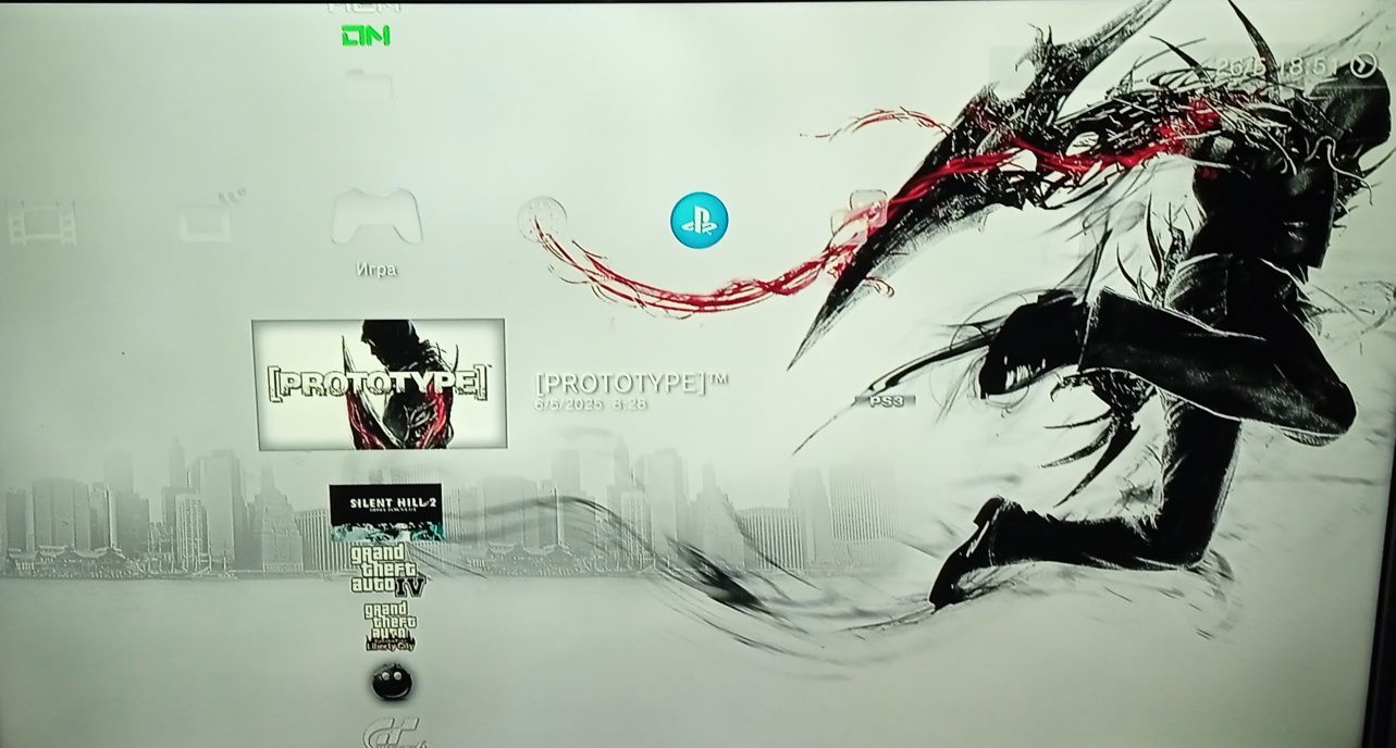 Прошитая PS3 c играми и HEN