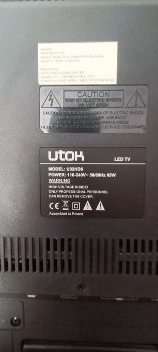 Vand Televizor Led Utok u32hd6