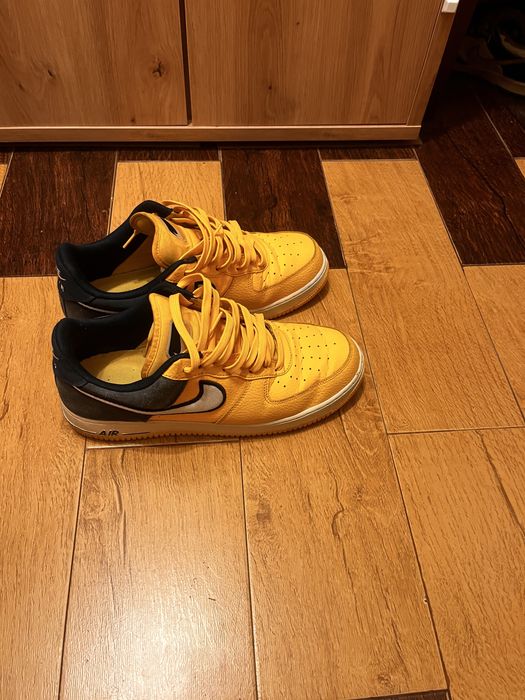 Air force 1 amarillo yellow/blue