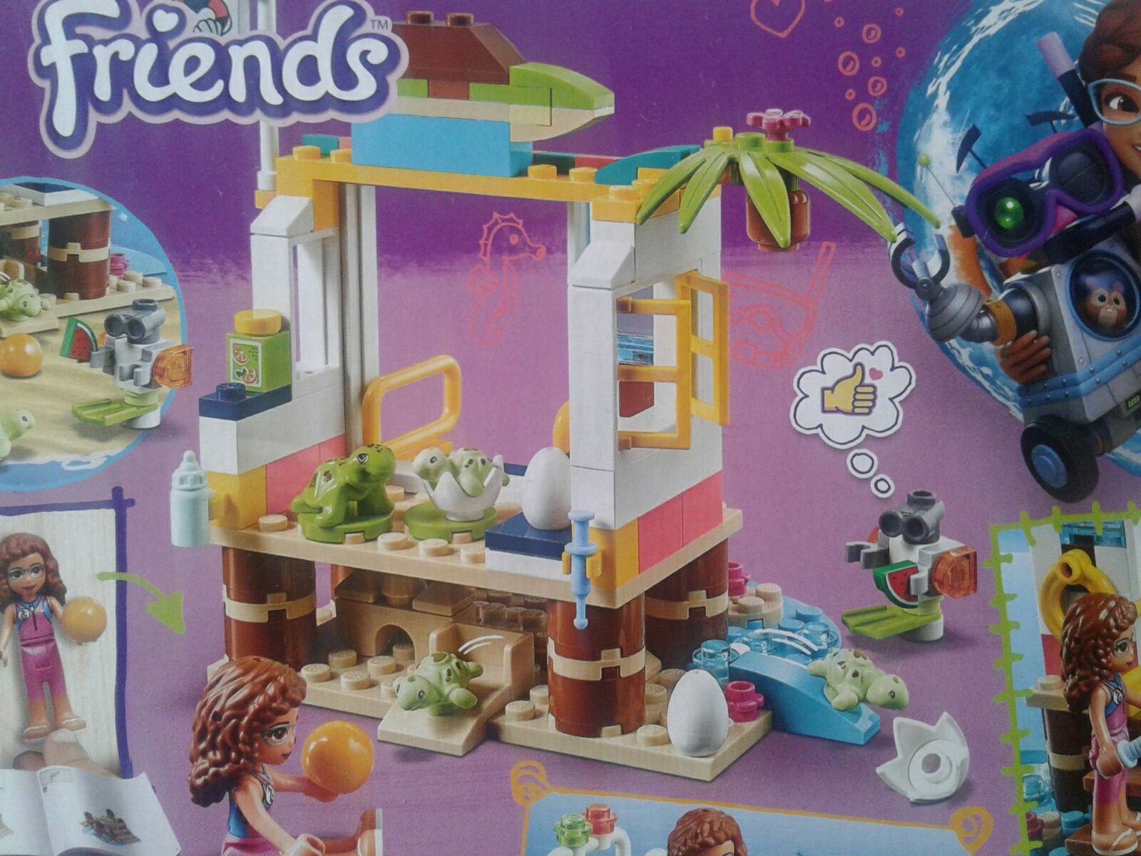 Lego Friends 41376 Misiunea Oliviei salvarea testoaselor, nou, sigilat