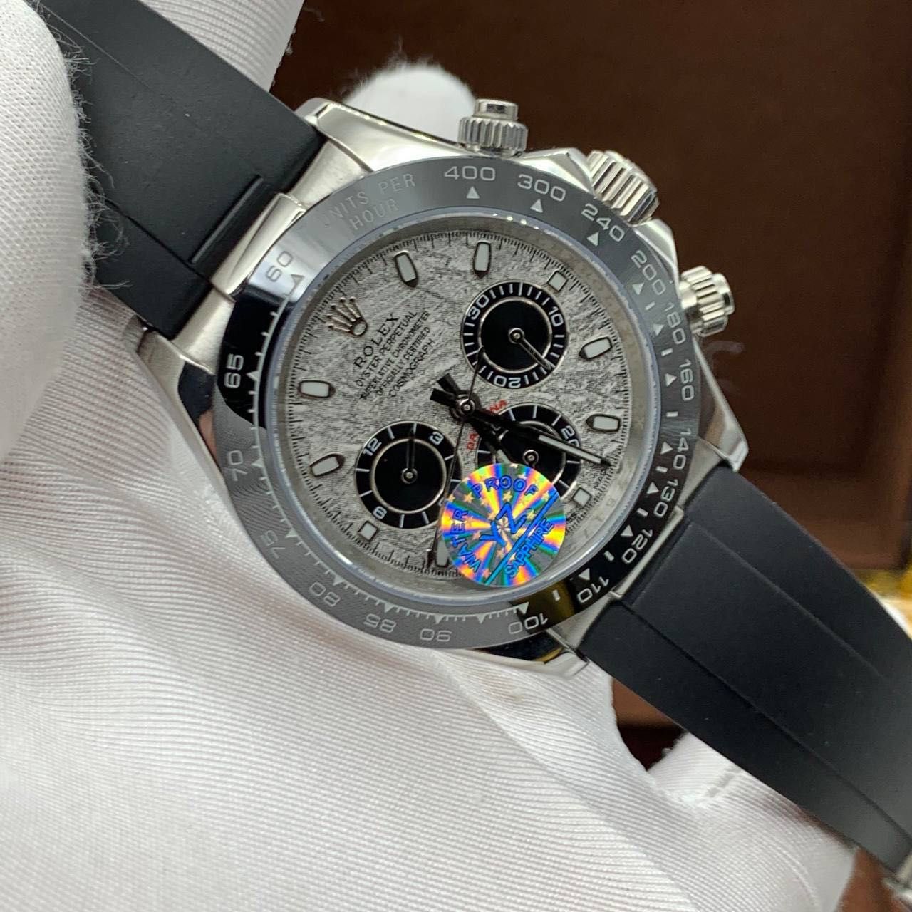 Rolex Daytona Silver Meteorite Silver