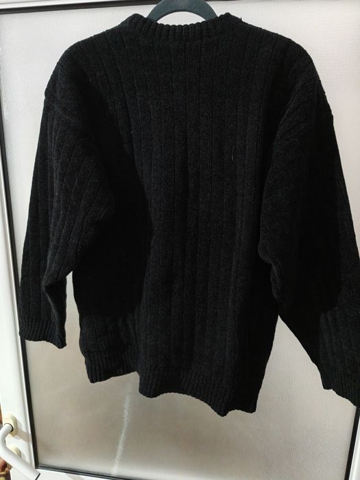 Pulover negru barbati