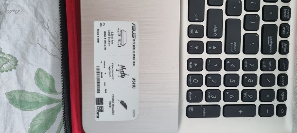 LAPTOP Asus A541UV-GO1238