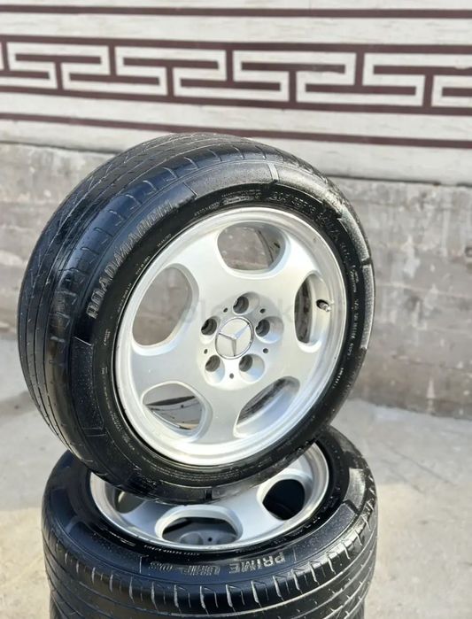 Диск w210 Мерседес мекаб р16 mekab Mercedes с шинами обмен есть